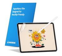 MOBDIK 2 Piezas PaperNano Protector de Pantalla para iPad Air 13 M3 2025 / M2 2024 & iPad Pro 13 M5 2025 / M2 2024 para Escritura Natural, Menos Reflejos, Amigable Puntas, con Kit de Fácil Instalación