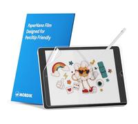 MOBDIK 2 Piezas Protector de Pantalla de Papel para iPad 6ª / 5ª generación (9,7 pulgadas, 2018/2017) y iPad Pro 9.7, Dibuja Como en Papel, Antirreflejos, Compatible con Apple Pencil