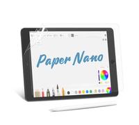 MOBDIK 2 Piezas Protector de Pantalla de Papel para iPad 9ª / 8ª / 7ª Generación (10,2 pulgadas, 2021/2020 / 2019) Dibuja Como en Papel, Antirreflejos, Compatible con Apple Pencil