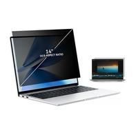 MOBDIK Laptop Privacy de Protector Pantalla 14 Pulgadas para 16:9 Ratio Ordenador Monitor, Desmontable Antirreflejo de Luz Azul, Anti-Espía, Anti Arañazos
