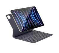 mobee Funda de teclado para iPad Air de 13 pulgadas (M4/M3/M2, 2026/2025/2024) y iPad Pro de 12.9 pulgadas (3ª, 4ª, 5ª, 6ª generación), teclado inteligente magnético Bluetooth ultra delgado con dos