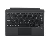mobee Funda tipo cubierta para Microsoft Surface Pro 7+ / Pro 7 / Pro 6 / Pro 5 / Pro 4 / Pro 3, 12.3 pulgadas, teclado Bluetooth ultrafino con panel táctil múltiple, retroiluminación de 7 colores