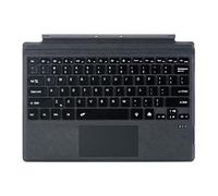 mobee Funda tipo cubierta para Microsoft Surface Pro 7+ / Pro 7 / Pro 6 / Pro 5 / Pro 4 / Pro 3, 12.3 pulgadas, teclado Bluetooth ultrafino con panel táctil múltiple, retroiluminación de 7 colores