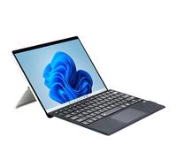 mobee Funda tipo cubierta para Microsoft Surface Pro 7+/ Pro 7 / Pro 6 / Pro 5 / Pro 4 / Pro 3, teclado tipo Bluetooch con trackpad multitáctil, ultra silm (carbón con retroiluminación)