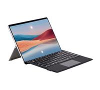 mobee Funda tipo cubierta para Microsoft Surface Pro 7+/ Pro 7 / Pro 6 / Pro 5 / Pro 4 / Pro 3, teclado tipo Bluetooch con trackpad multitáctil, ultra silm (parte trasera sin retroiluminación)