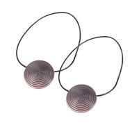 Mobestech 1 Par Soporte Sujetadores de Metal de Moderno Decoración Salón Dormitorio y Oficina Cobre