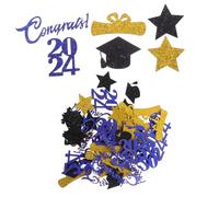 Mobestech 1 Se Dispersa Para La Decoración Decoraciones De Fiesta De Graduación Revelar Graduado Dama De Honor Forma Tu Gancho Escuela Graduation Largo Poli Felicidades Papel