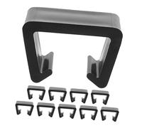 Mobestech 10 Piezas Clips para Muebles de Patio Sujetadores Plásticos para Sofá Seccional Exterior Conectores para Muebles de Ratán Pinzas Resistentes para Estabilidad y Evitar Separación