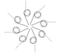 Mobestech 10 piezas Kit de Muelles de Torsión Metálicos para Cubo de Basura Resorte de Presión para Papelera con Instalación Fácil y Mantenimiento Práctico Cocina y Baño