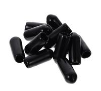 Mobestech 100 piezas Unidades Tapas Finales Diademas Goma Protectoras Accesorio DIY para Aros Cabello Grande Duraderas y Cómodas para Uso Diario