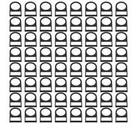 Mobestech 100 Unidades Push Button Label Sign Board Plastic Electrical Switch Signal Notice Box With Card Buckle Compatible Marker For Factory And Warehouse