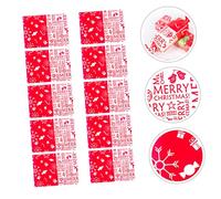 Mobestech 1000piezas Bolsa para Envasar Turrón de Calidad Alimentaria Envoltorios de Turrón para Snacks para Christmas Baking