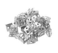 Mobestech 100piezas Kit De Clips De Resorte para Reparación De Sofá Herrajes Duraderos De Goma Suave Soporte Silencioso y Resistente Conectores para Muebles con Anclajes para Seccionales y s