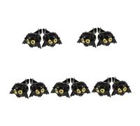 Mobestech 10piezas Decoración De Halloween Para Coches De Forma De Calavera Accesorios De Aire Acondicionado Para Crear Festivo Vehículos y Hogar