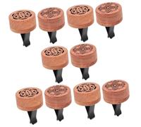 Mobestech 10piezas Difusores De Aromaterapia Para Coche Clip Ventilación De Natural Ambientador Para Aire Acondicionado Decoración Interior De Vehículo Relajantes