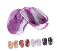 Mobestech 10piezas Protector de Silicona Oídos Tapones Reutilizables para Teñir y Peinar el Cabello Protección Calor para Usar Salones de Belleza o Casa