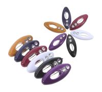 Mobestech 12 piezas Broches para Bufanda con Rhinestones Imperdibles de Seguridad para Mujer Clips Plásticos para Hijab Suéter Chal y Pañuelo Sujetadores Multifuncionales Ligero y Firme