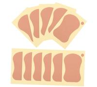 Mobestech 12 Piezas pegatinas que absorben el sudor de las axilas protectores contra el sudor en las axilas almohadilla de sudor en la piel almohadilla desodorante para pies escudo de axila