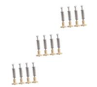 Mobestech 12 Piezas Tuerca De Perilla Máquina De Impresión 3D Juego De Perillas Niveladoras Resortes Niveladores De Cama Kit De Cama Caliente para Impresora 3D Pogo Mando Um2 Tornillo