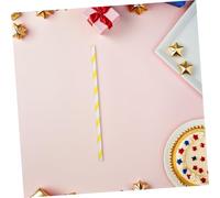 Mobestech 150 Piezas Palitos para Algodón de Azúcar Amarillo Compatibles con Máquinas Comerciales Automáticas Seguros y Versátiles para Fiestas