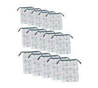 Mobestech 15piezas Bolsa Cordón De Cactus Transparente Esmerilada Para Viajes Unidades Para Viaje y Almacenamiento