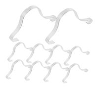 Mobestech 15piezas Soportes Acrílicos para Sandalias Expositores De Zapatos para Tiendas De Zapatos Organizadores De Transparentes