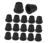 Mobestech 18piezas Tapones De Goma Para Purgador De Frenos De Cubiertas Para Válvulas De Motos y Automóviles Instalación y