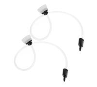 Mobestech 2 piezas Adaptador de Tubo de Vacío para Sellador Manguera de Repuesto para Envasadora al Vacío Accesorio para Bolsas de Sellado de Alimentos Cocina