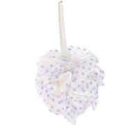 Mobestech 2 Piezas Bola de baño soportes de poste de cerca esponja de bolas de malla borla para empolvarse bañera depurador de ducha para el cuerpo esponjas de lufa para la ducha largo tina