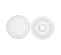 Mobestech 2 Piezas De Accesorios Para Tazas Tapa Abatible A Prueba De Fugas Tapa De Limpieza Tapón De Válvula Botella Portátil Accesorio Para Bebidas Tapón Giratorio De Repuesto