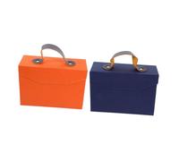 Mobestech 2 Piezas De Almacenamiento De Regalos Decorativas Con Tapa Estuche Para Obsequio Organizador De Joyas Para De Obsequio Para Regalos y