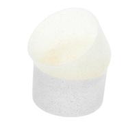 Mobestech 2 piezas Funda Antideslizante para Botella de Silicona Resistente al Calor Protectora para Base de Vaso de Transparente con Brillo Dorado y Plateado para Uso Exterior