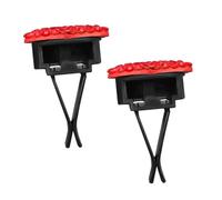 Mobestech 2 Piezas Joya de Amor para Coche Clips de Decoración de Ventilación de Coche Clips de Salida de Difusor para Tablero de Instrumentos de Aroma