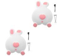 Mobestech 2piezas Clip De Ventilación De Aromaterapia Para Auto Lindo Diseño De Trasero De Animal Accesorio Decorativo y Difusor De Fragancia Fácil De Usar Para Aromatizar El Interior Del