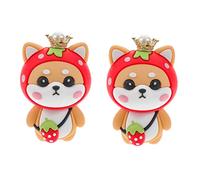 Mobestech 2piezas Difusor De Aromaterapia Para Auto Clip De Ventilación Diseño De Perro Divertido Accesorio Decorativo y Ambientador Para Salida De Aire Del Vehículo