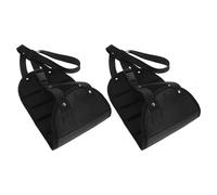 Mobestech 2piezas Hamaca de Viaje para Pies Hamaca Portátil para Pies para Vuelos Largos Ajustable Reposapiés para Avión Comodidad Viajes