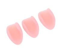 Mobestech 3 Almohadillas Apoyapulgar para Flauta de Silicona Rosa Soporte Cómodo para Dedos Accesorios para Instrumentos de Viento Alivio para Prácticas y Conciertos Musicales