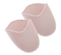 Mobestech 3 Pares Cojín De Punta Cubiertas De Zapatos De Ballet Calcetines Con Puntera Protector Envuelto En Los Dedos Puntera Del Antepié Almohadilla De Lactancia Zapatos De Punta