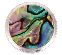 Mobestech 3 piezas Hebillas Cortas de Piston para Trompeta Accesorios de Instrumento Musical Cobre con Piedra Abulón Duraderas y Prácticas para Reparación y Reemplazo Color Color Aleatorio