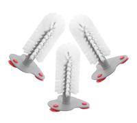 Mobestech 3piezas Cepillo de Limpieza de Caparazón para Tortugas Accesorio para Tanques de Tortugas Acuáticas Cepillo con Ventosa para Rascar Suciedad y Escudos para Terrarios y Acuarios