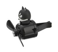 Mobestech 3piezas Difusor De Forma De Ventilador Para Coche Ambientador De Aire Portátil y Ligero Aromaterapia y Decoración Para Vehículos Para Amantes Animales