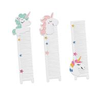 Mobestech 3piezas Peine de Unicornio Creativo Accesorios de Cabello como Obsequio de Navidad para Niñas Pack