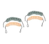 Mobestech 4 Piezas Bola de baño depuradores corporales portátiles bolas de ducha para bañarse lufa depuradores corporales convenientes esponja de baño para lavar adulto flor de baño Maleza