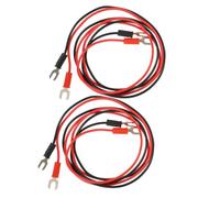 Mobestech 4 piezas Cable de Conexión para Fonógrafo Cable de Cobre Aislado para Tocadiscos Conector de Circuito de Interconexión para Reducción de Zumbidos y Estática Compatible con