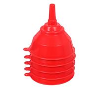 Mobestech 5 Piezas Embudo Grande y Reutilizable para Aceite y Diseño de Boca Ancha Salida para Transferencias Sin Derrames y Conservación de Alimentos