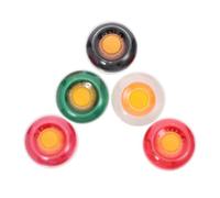 Mobestech 5 piezas Humectantes de Dedos Antideslizantes con Esponja Suave para Contar Billetes y Clasificar Documentos Fácil de Usar y Duraderos para Oficina y Banco