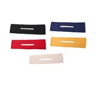 Mobestech 5 piezas Moños para Mujer Moldeador de Moño Donut Giratorio Cinta para Cabello Práctico para Deporte y Uso Diario