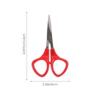 Mobestech 5 piezas Tijeras Sastre Profesionales Curvadas de Acero Inoxidable para Bordado y Costura de Unidades Corte Preciso de Hilo para Ropa y Manualidades Color Color Aleatorio