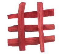 Mobestech 5 Piezas Tiras de Madera Sagrada Madera de agar Colección Palo Santo Buen sándalo de Alambre Palos orgánicos de Palo Santo y Palos de Manchas Resina de Rojo