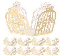 Mobestech 50piezas Cajas De Chocolate Decorativas Para Bodas y Fiestas Envolturas De Resistentes Para Dulces y Biscotes Diseño Delicado y Práctico Para y Celebraciones